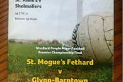 2014 St. Anne's v Shelmaliers - Wexford GAA Senior Football Club Semi-Final Programme