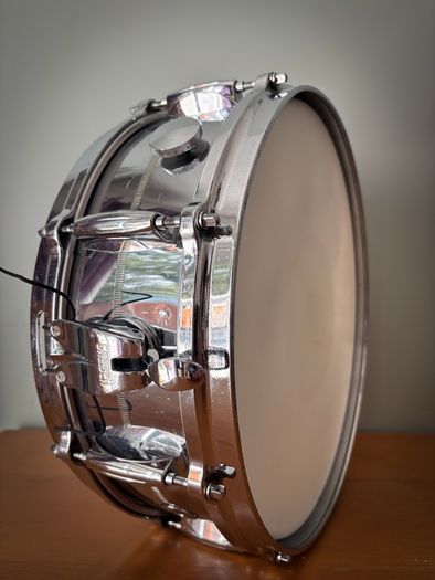 Gretsch 4160 Chrome Over Brass Snare Drum 14 x 5 1970s