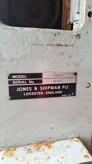 Jones & Shipman 540X surface grinder