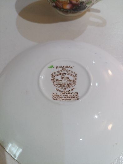 Vintage Tea Trio / Set Windsor Ware Johnson Brothers, Garden Bouquet