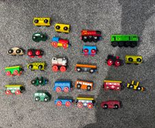 Wooden trains