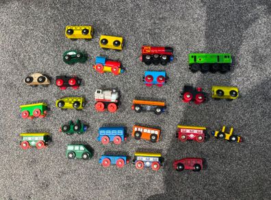 Wooden trains