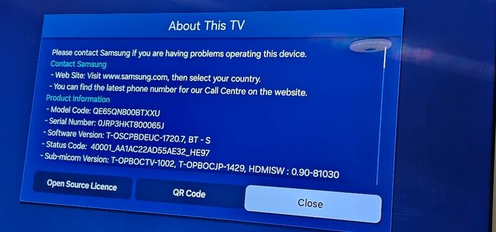 samsung tv 65inch 8k