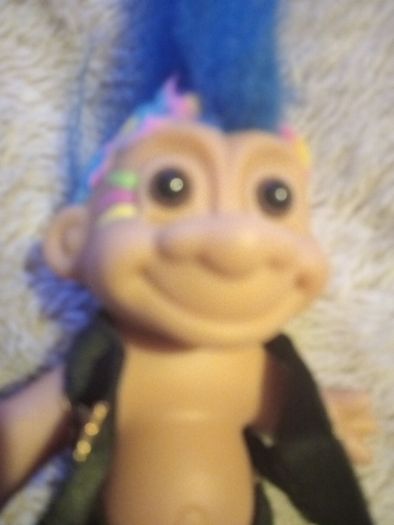Punk rocker russ troll doll