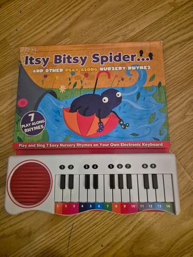 Itsy bitsy spider music book