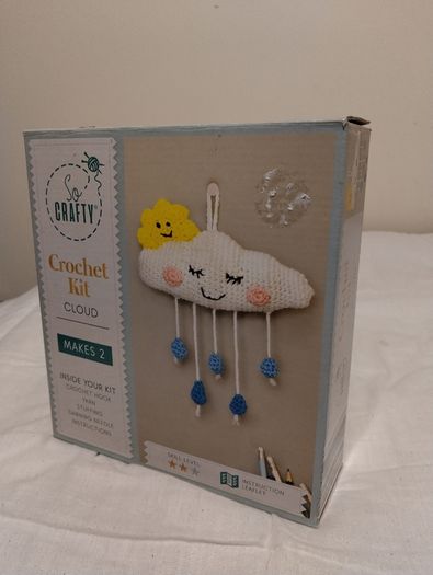 Crochet arts & crafts Kit, Clouds, New in box