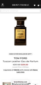 Tom Ford Tuscan Leather niche parfum
