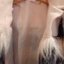 Billie blush designer Faux fur jacket Image 6