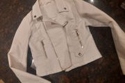 Girl's white jacket, age 9-10