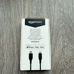Amazon Apple Lightning to USB Cable (3ft)