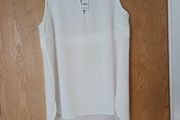 Dunnes Ivory  Popcorn Shell Sleevless  Blouse. S.12