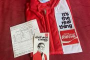 Coca-Cola 1970S Paul Newman Once Upon A Winner Nylon Racing Jacket NOS