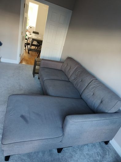 Excellent condition 3 seater L shape couch. Pick up Glenageary