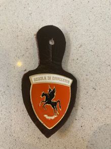Italian Cavalry metal patch