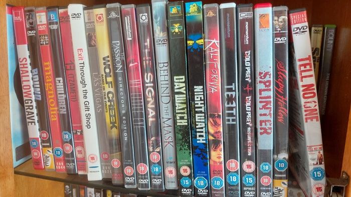 Dvds and blu rays