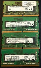 Lot Of 4x 4gb Ddr4 Laptop Ram So-dimm (16gb Total)