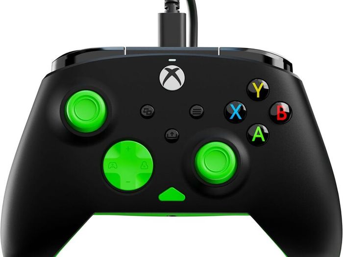 Turtle Beach Rematch Core Black and Green Wired Gaming Controller with Audio Controls, Rumble Motors and Impulse Triggers  Licensed for Xbox Series X or S, Xbox One and Windows PCs