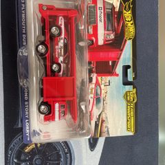 Hot wheels Team Transport '73 Plymouth Duster with Second Story Lorry #82