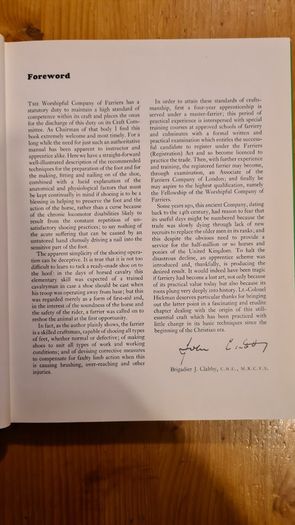 Farriery. A Complete Illustrated Guide. By John Hickman M. A. F. R. C. V. S. Large Volume Book. Hardback With Dustjacket In Very Good Condition.
