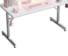 White gaming desk