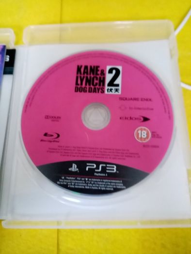 Kane & Lynch Limited Edition Dog Days PlayStation 3 Ps3 Games Original