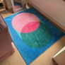 Colourful indoor rug, 133x160cm Image 2