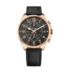 Tommy Hilfiger Mens Watch 1791273 Black - Warranty - Free Delivery