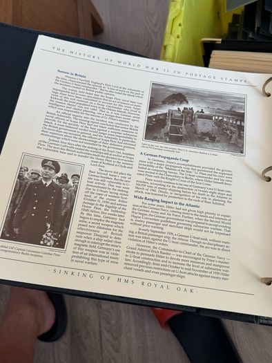 The History of World War II in post stamps