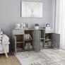 Sideboard Concerte Grey 160x36x75 cm Chipboard Image 2