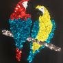 H&M tshirt parrot sequin detail Image 2
