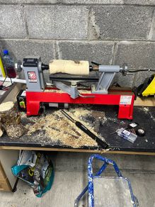 Holz Mann wood turning lathe