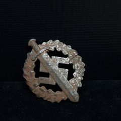 WW2 German SA Sports Badge original maker Richard Sieper