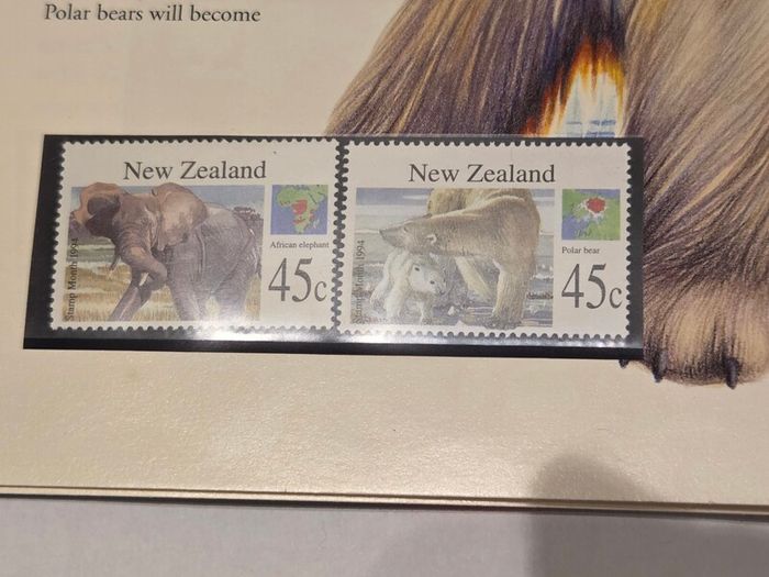 New Zealand Stamp book
