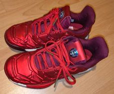 Iron Man Adidas basketball shoe