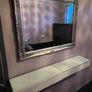 Elegant wall mirror & floating console table Image 5
