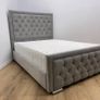 Double & King Size Bed Frame With Mattress Opt Image 3