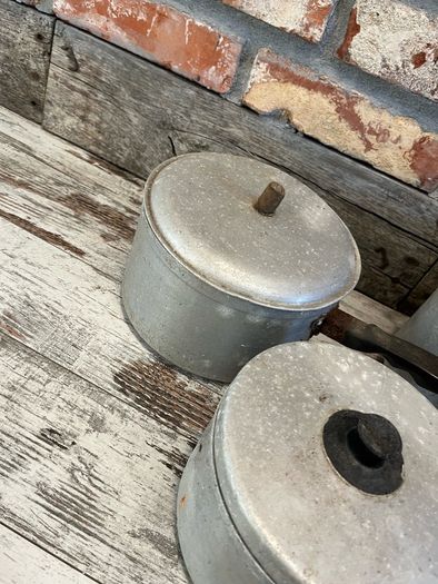 vintage pots