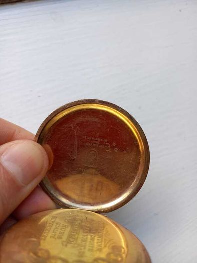 Vintage Temeraire Geneve Remontoir Ancre Ligne Droite 15 Rubis Pocket Watch