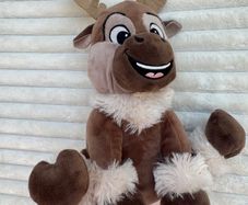 Disney Frozen 2 Plush Soft Toy approx. 27 cm without horns Sven the Reindeer Used Please look at the pictures