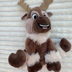 Disney Frozen 2 Plush Soft Toy approx. 27 cm without horns Sven the Reindeer Used Please look at the pictures
