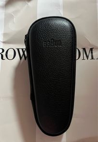 Braun Synthethic Leather Premium Travel Case for Series 9 8 7 pro Shavers