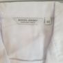 Simon Jersey Womens Healthcare Tunic White With Burgundy Trim Size 22 Nurse Vet Uniform CAN POST Image 3