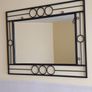 Solid Steel Wall Mirror Image 3