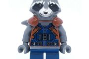 Lego ROCKET RACCOON Minifigure Lego Marvel Lego Minifigure