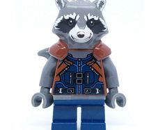 Lego ROCKET RACCOON Minifigure Lego Marvel Lego Minifigure