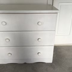 Painted pine drawers