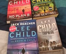 Lee Child... 4 books