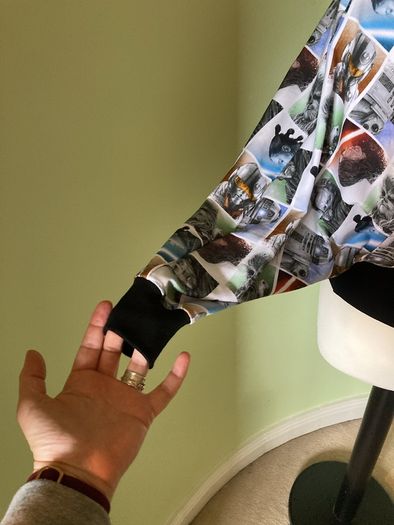 Handmade star wars top