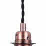 Pendant Light Fitting with Plug-in, Vintage Style Hanging Light KIT E27 Lamp Holder,4500MM Braided Twisted Cable with On/Off Switch (MULTIPLE STYLES) Image 4