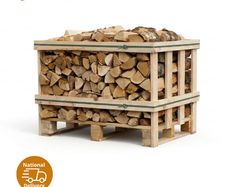 Kiln Dried Birch Logs - Standard Crate 300kg | Delivery Kildare, Dublin & Carlow